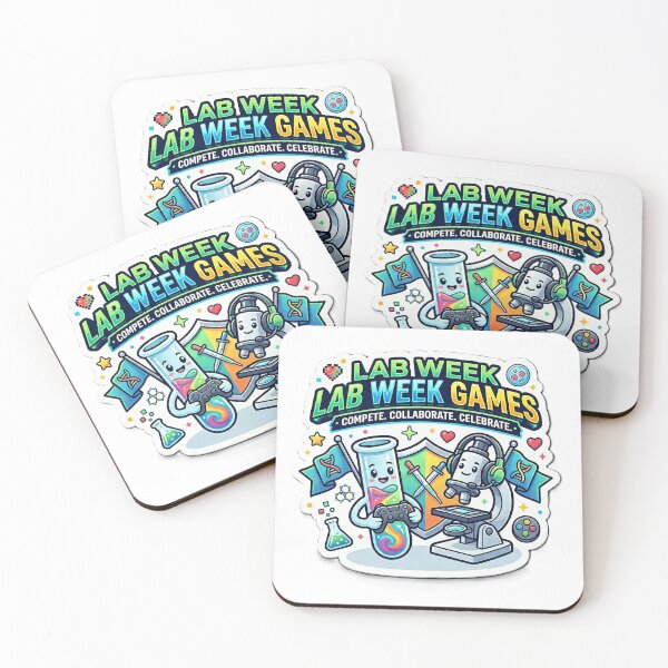Item preview, Lab Week Games - Funny Medical Laboratory Science Sticker designed and sold by SohibArt.
