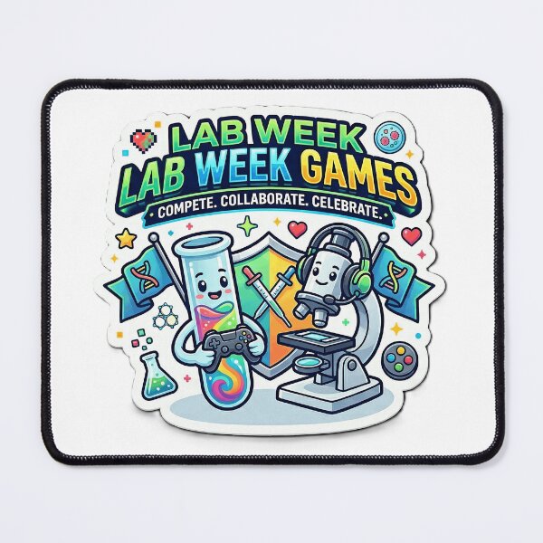 Item preview, Lab Week Games - Funny Medical Laboratory Science Sticker designed and sold by SohibArt.