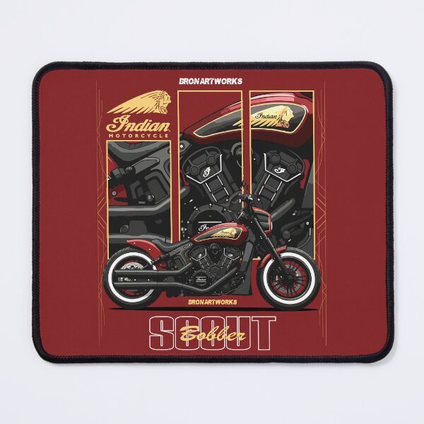 Item preview, Indian Scout Bobber Custom Red designed and sold by BronArtworks.