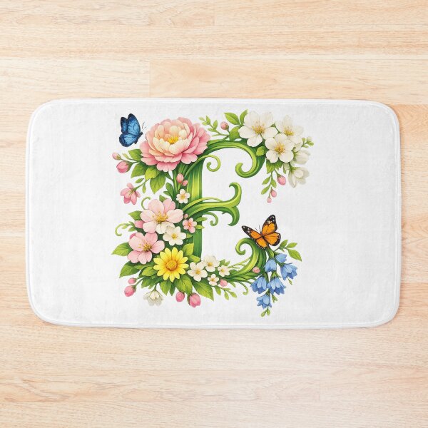 Item preview, Springtime magic for Mom – Personalized floral monogram E designed and sold by CoolContent Factory.