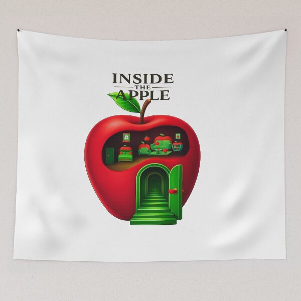 Item preview, Inside the Apple – Hidden World Design designed and sold by Aimetoi.
