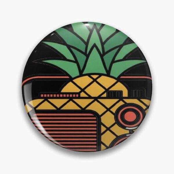 Item preview, Pineapple Boombox Retro Kawaii designed and sold by DailySparks.