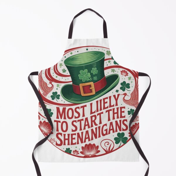 Item preview, Chinese Paper Cut Leprechaun Hat with Clover designed and sold by Bloomkept.