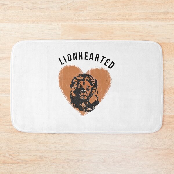 Item preview, Lionhearted – Vintage Lion Heart Design, Brave Lion Graphic Tee, Courage Symbol Shirt designed and sold by ChiaraPagani.