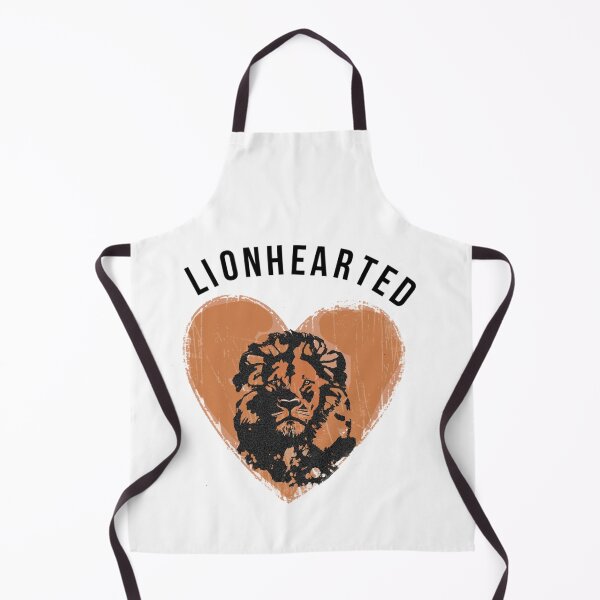 Item preview, Lionhearted – Vintage Lion Heart Design, Brave Lion Graphic Tee, Courage Symbol Shirt designed and sold by ChiaraPagani.