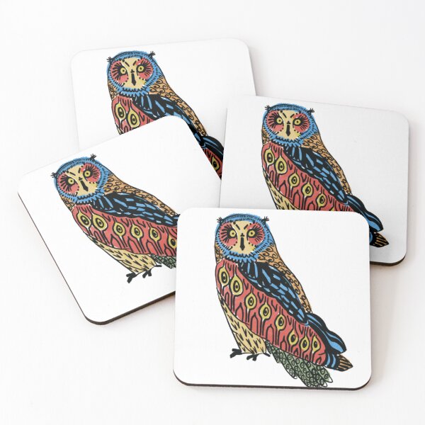 Item preview, Colourful owl designed and sold by SheisEverywhere.