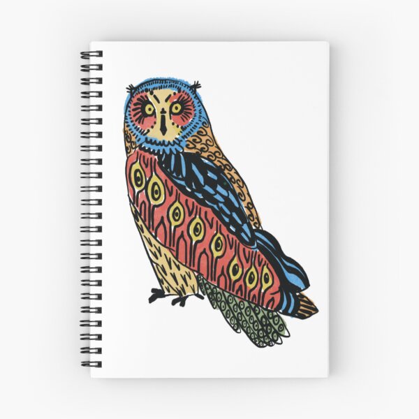 Item preview, Colourful owl designed and sold by SheisEverywhere.