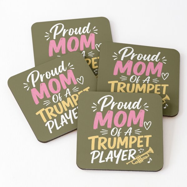 Aperçu de l'œuvre Maman fière d'un trompettiste créée et vendue par Meandmyshop.
