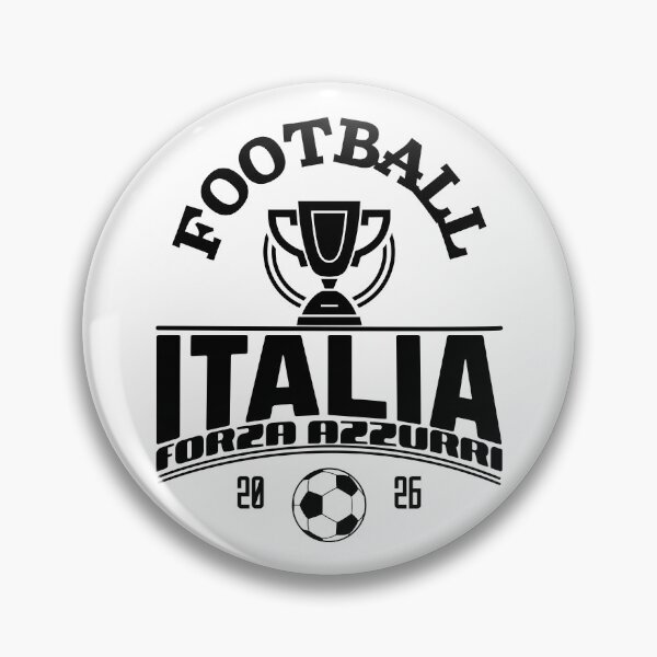 Item preview, Italy Soccer 2026 Forza Azzurri Vintage Football Fan Design designed and sold by Abaseen.