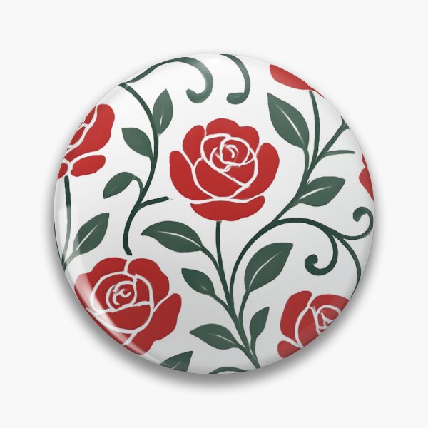 Item preview,  Red rose pattern designed and sold by uunaa.
