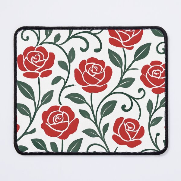 Item preview,  Red rose pattern designed and sold by uunaa.