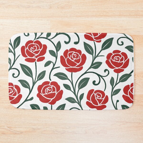 Item preview,  Red rose pattern designed and sold by uunaa.