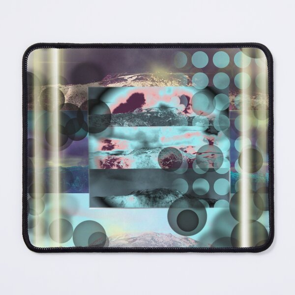 Item preview, Landscape among bubbles and light lines designed and sold by IsabelQuincoces.