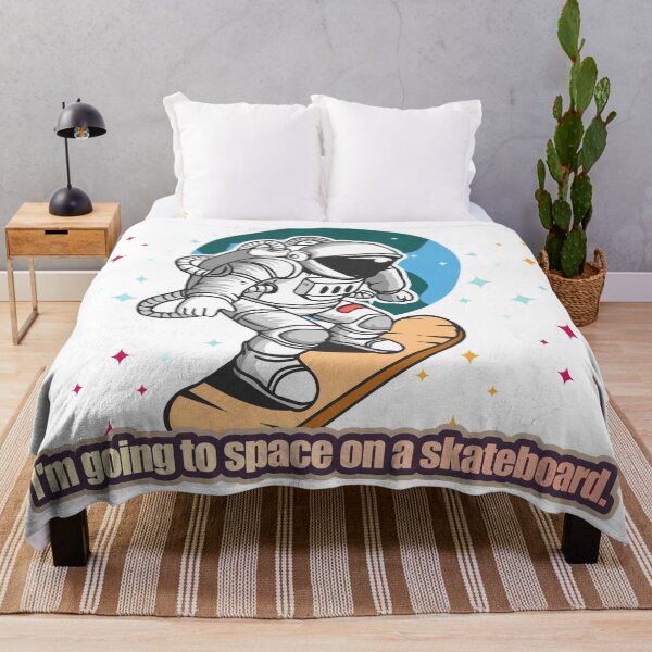 Item preview, I'm going to space on a skateboard designed and sold by LOVEARTDESIGN.