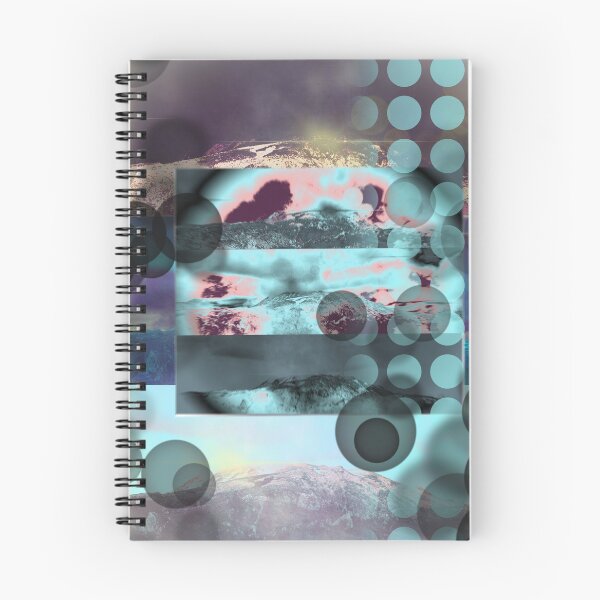 Item preview, Landscape among bubbles and light lines designed and sold by IsabelQuincoces.