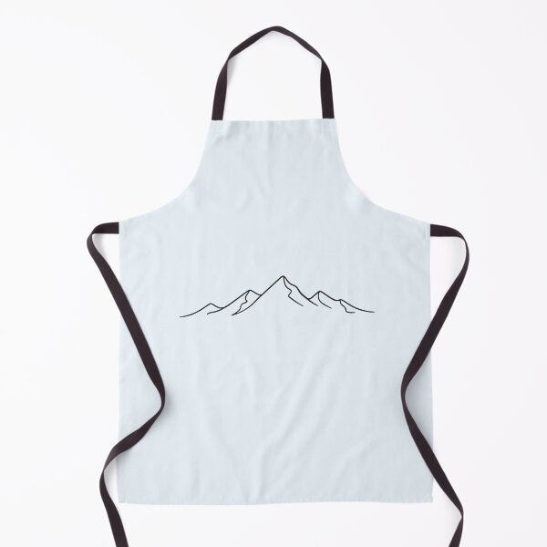 Item preview, Minimalist Single Line Mountain Peak Art designed and sold by Bratak.