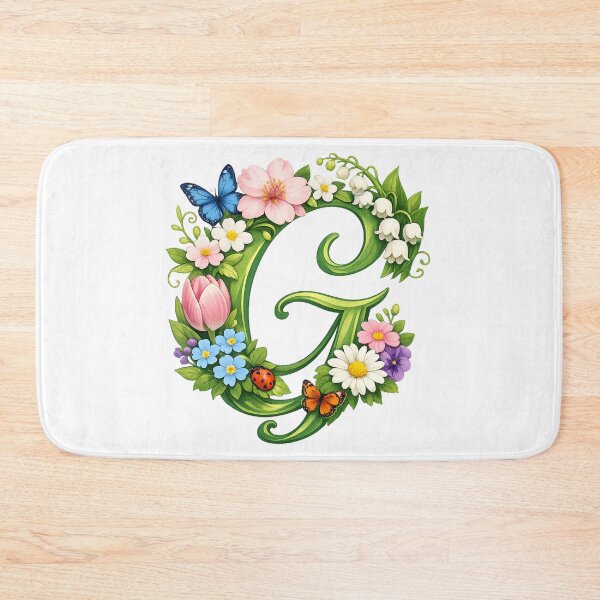 Item preview, Springtime magic for Mom – Personalized floral monogram G designed and sold by CoolContent Factory.