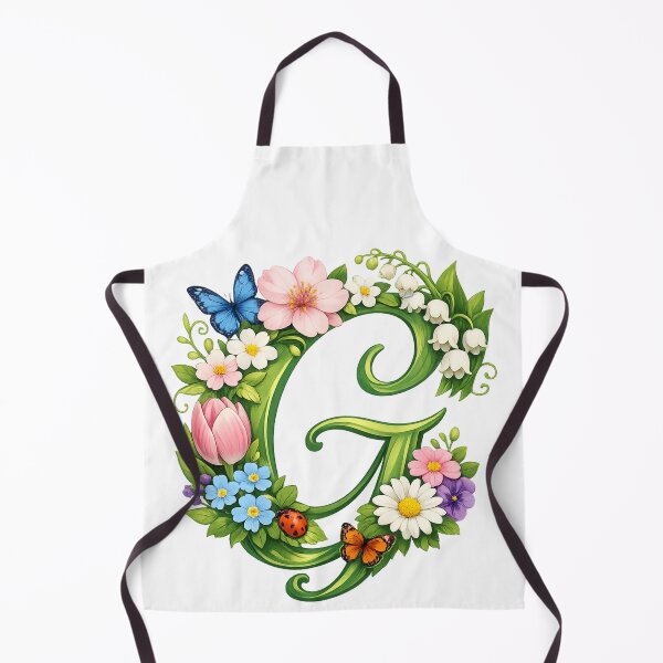 Item preview, Springtime magic for Mom – Personalized floral monogram G designed and sold by CoolContent Factory.
