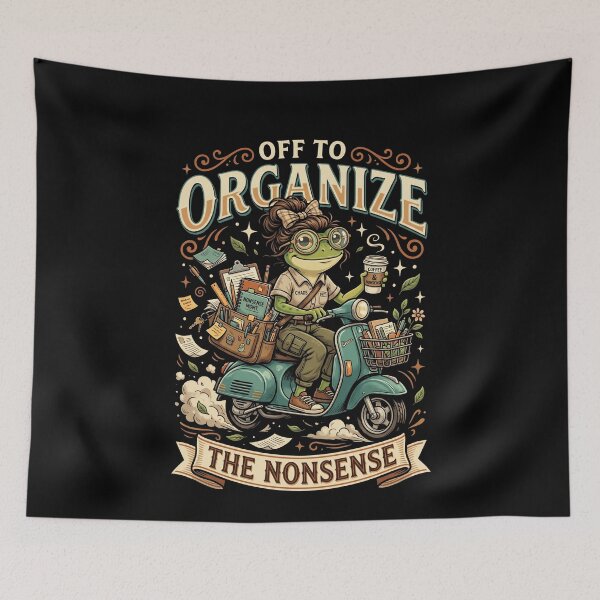 Item preview, Off To Organize The Nonsense Organizer Planner Teacher Administrator designed and sold by SofenArt.