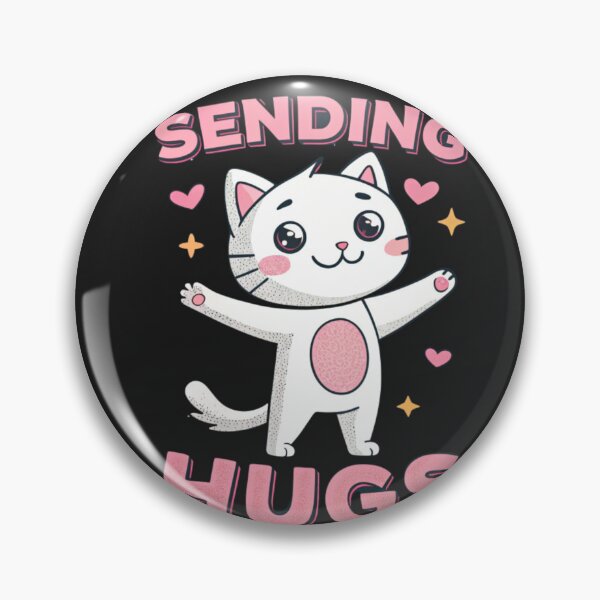 Item preview, Sending Hugs – Cute Cat Spreading Love designed and sold by Artiviose.