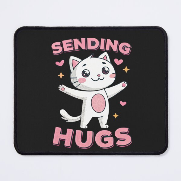 Item preview, Sending Hugs – Cute Cat Spreading Love designed and sold by Artiviose.