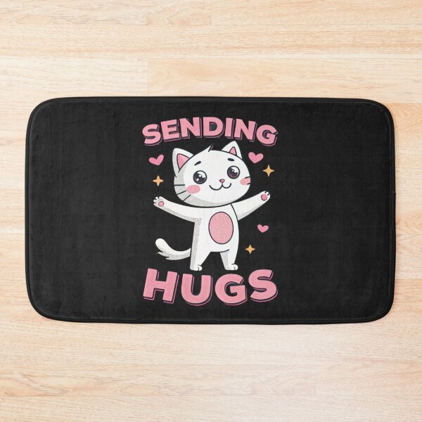 Item preview, Sending Hugs – Cute Cat Spreading Love designed and sold by Artiviose.