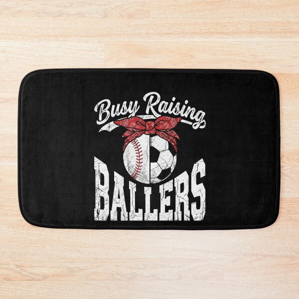 Item preview, Busy Raising Ballers Sports Mom Baseball Soccer Parent designed and sold by SofenArt.