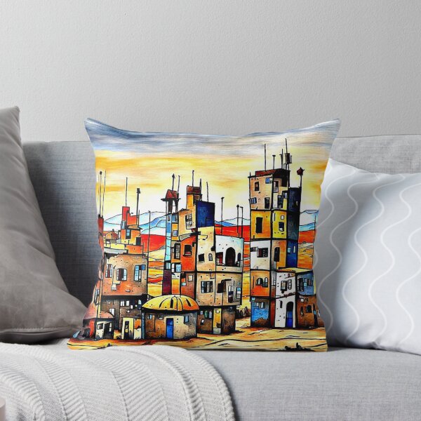 Item preview, Unfinished Desert Town designed and sold by George Hutton Hunter.