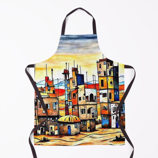 Item preview, Unfinished Desert Town designed and sold by George Hutton Hunter.