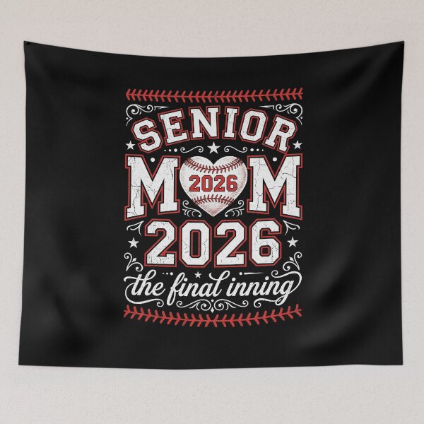 Item preview, Senior Mom 2026 The Final Inning Baseball Class Of 2026 Graduation Mom designed and sold by SofenArt.