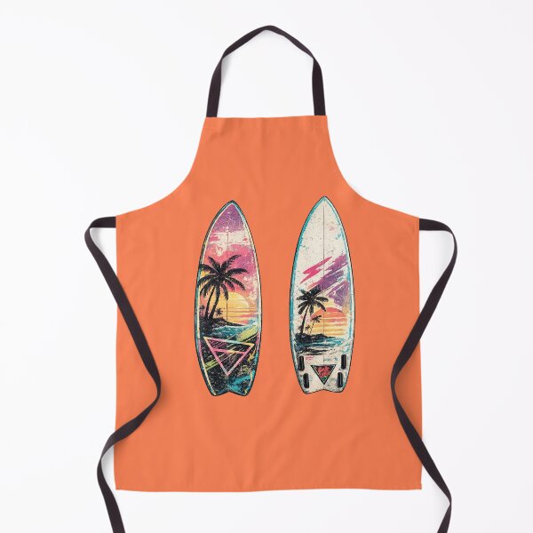 Item preview, 90s Retro Tropical Surfboard Design designed and sold by Bratak.