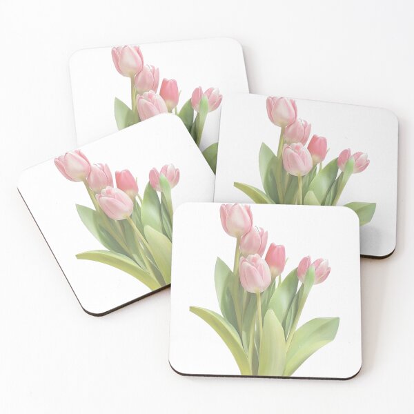 Item preview, pink tulip cute coquette aesthetic pink girly scrapbook designed and sold by mikrocosmox.