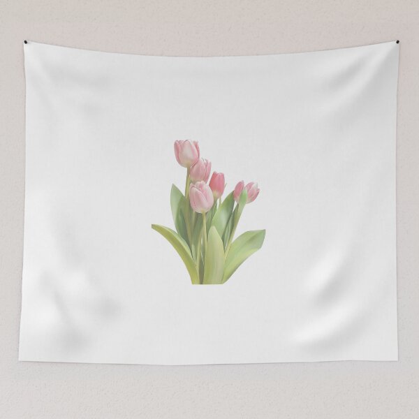 Item preview, pink tulip cute coquette aesthetic pink girly scrapbook designed and sold by mikrocosmox.