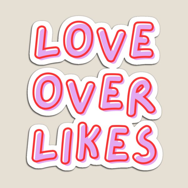 Artikelvorschau, Liebe über Likes 10 entworfen und verkauft von Shlerm Arts.