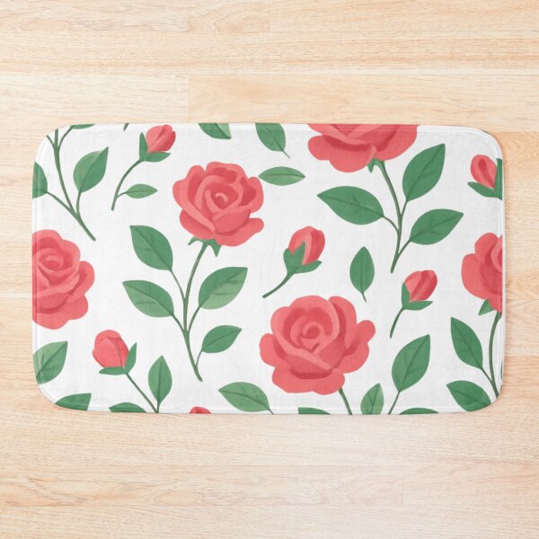 Item preview, Pink rose pattern designed and sold by uunaa.