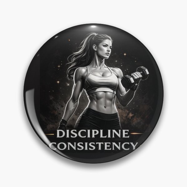 Item preview, DISCIPLINE & CONSISTENCY designed and sold by SilentRep.