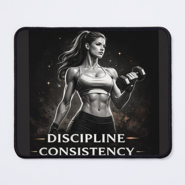 Item preview, DISCIPLINE & CONSISTENCY designed and sold by SilentRep.