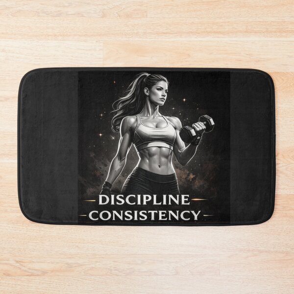 Item preview, DISCIPLINE & CONSISTENCY designed and sold by SilentRep.