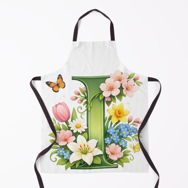 Item preview, Spring magic for mom – Personalized floral monogram I designed and sold by CoolContent Factory.