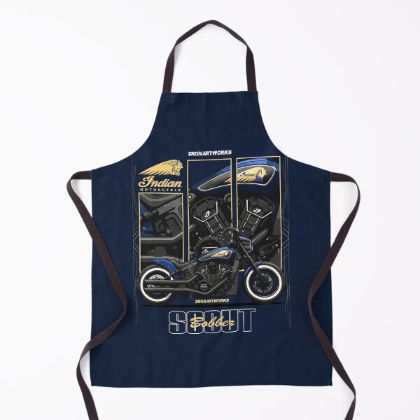 Item preview, Indian Scout Bobber Custom Blue designed and sold by BronArtworks.