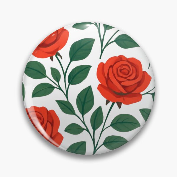 Item preview, Red rose pattern designed and sold by uunaa.