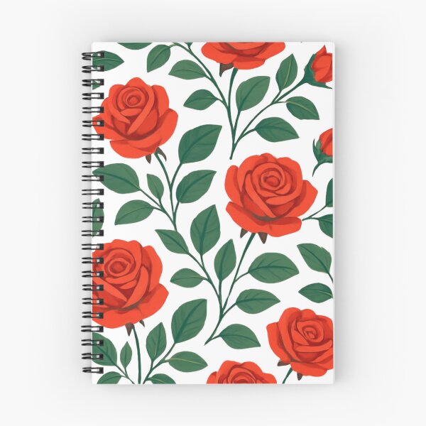 Item preview, Red rose pattern designed and sold by uunaa.