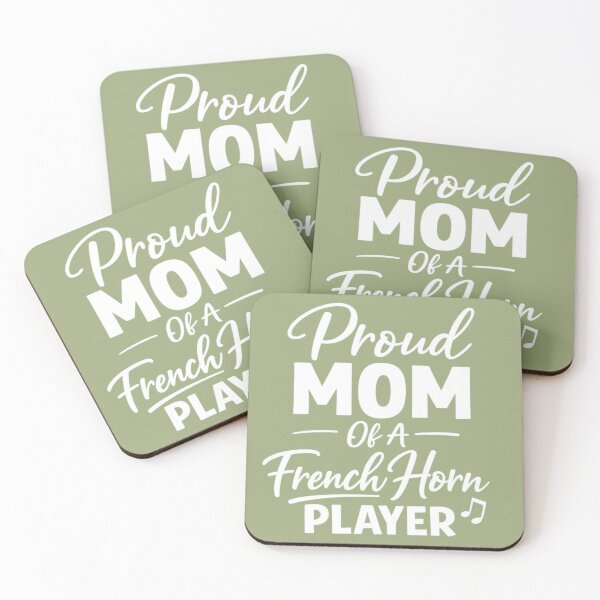 Item preview, Proud Mom Of A French Horn Player designed and sold by Meandmyshop.