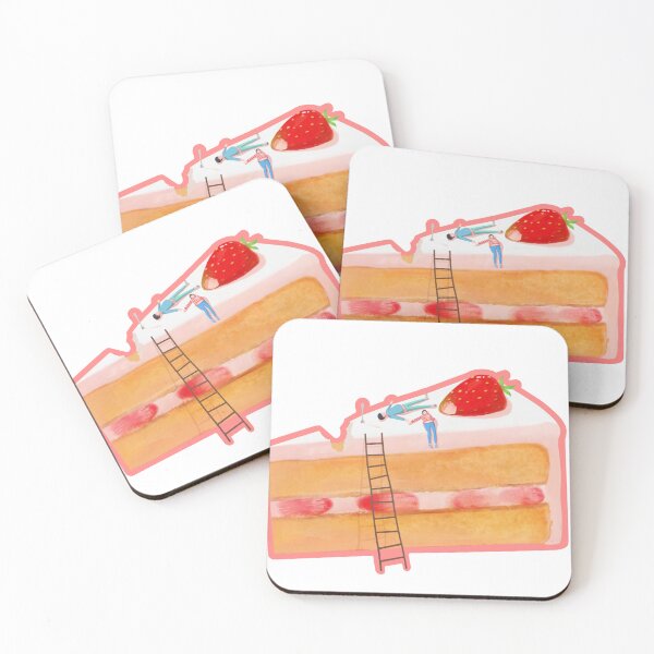 Item preview, Giant Strawberry Cream Cake designed and sold by jjaejji.