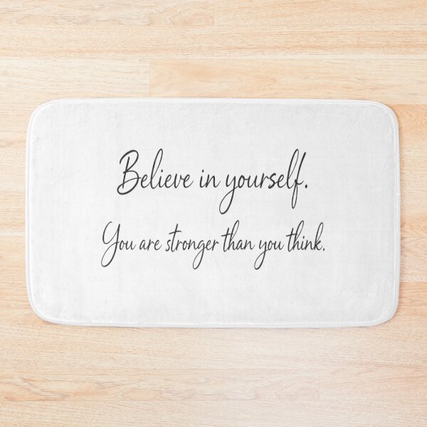 Artikelvorschau, Believe In Yourself Inspirational Script Quote Design entworfen und verkauft von Wolf Creator.