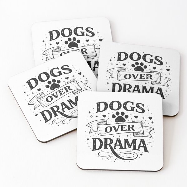 Item preview, dogs over drama designed and sold by SkyLineArt-Works.