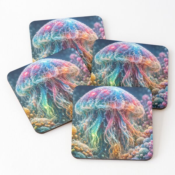 Item preview, Microbial Bioluminescent Jellyfish designed and sold by AndreBarnard.