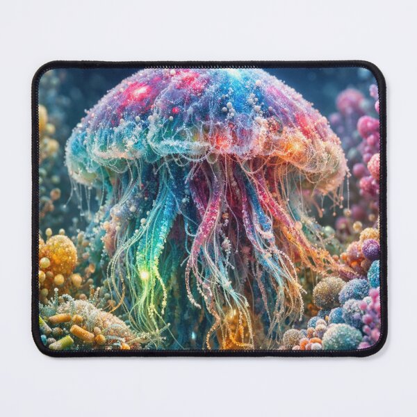 Item preview, Microbial Bioluminescent Jellyfish designed and sold by AndreBarnard.