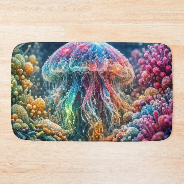 Item preview, Microbial Bioluminescent Jellyfish designed and sold by AndreBarnard.
