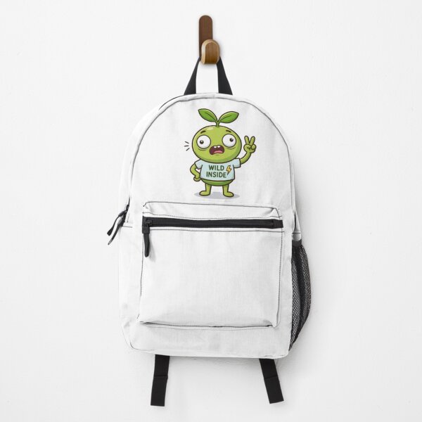 Item preview, Cute Green Character Wild Inside Sticker designed and sold by bhaveshsticker.